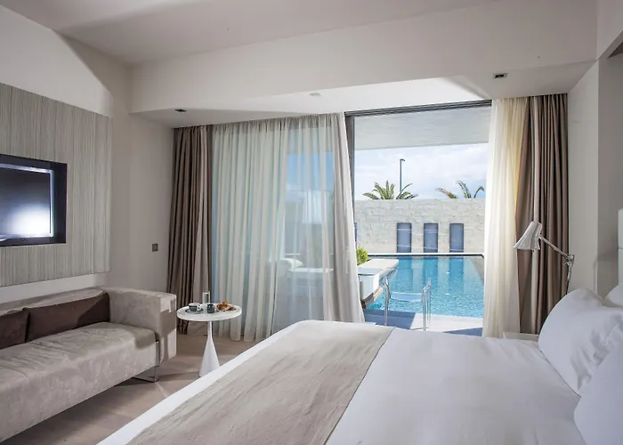 מלון Aqua Blu Boutique & Spa, Adults Only- Small Luxury Of The World העיירה קוס